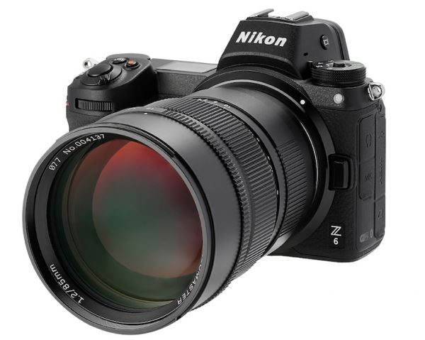 Представлен объектив Mitakon Speedmaster 85mm F/1.2 для Nikon Z и Canon RF