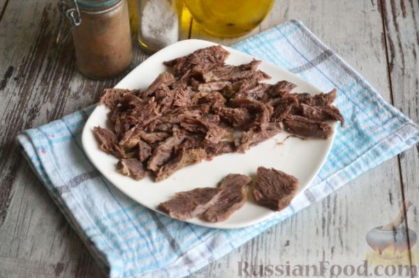 Салат &laquo;Ташкент&raquo; с говядиной и редькой