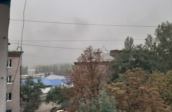 Донецкую область накрыла пыльная буря: загрязнение воздуха достигло «красного» уровня