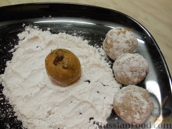 Тыквенные пряники с овсяными хлопьями
