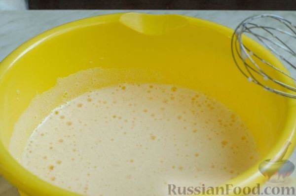 Тыквенный закусочный рулет с мясным фаршем (из биксвитного теста)