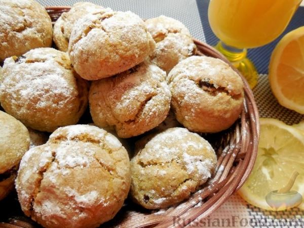 Тыквенные пряники с овсяными хлопьями