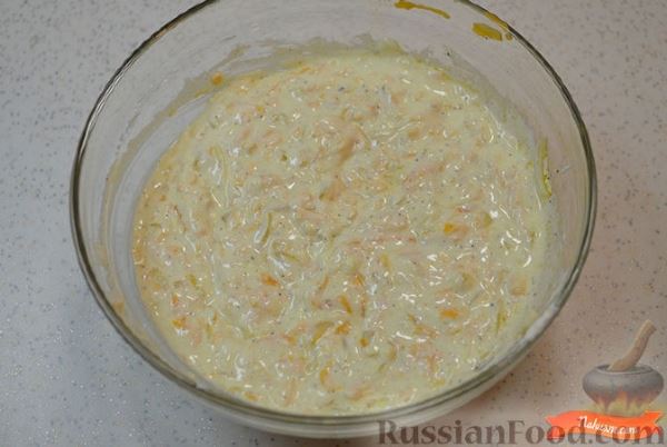 Печеночный торт с тыквой