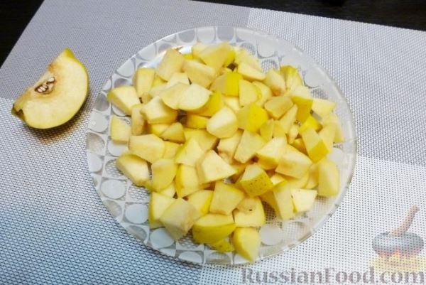 Варенье из айвы и клюквы