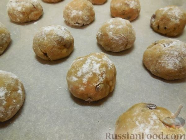 Тыквенные пряники с овсяными хлопьями