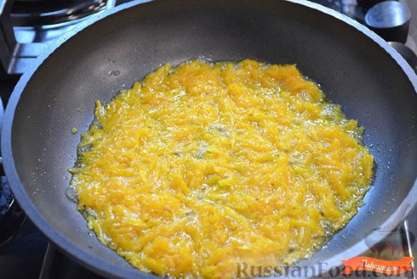 Печеночный торт с тыквой