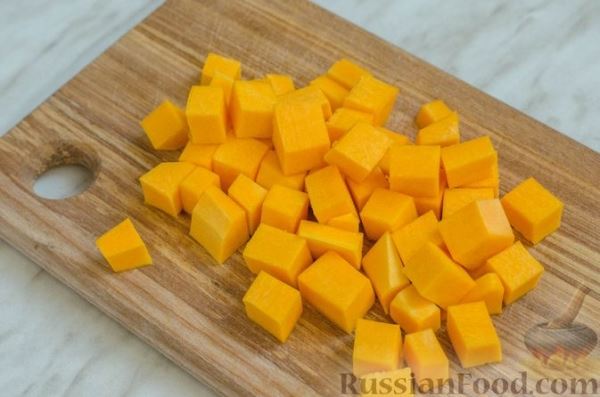 Тыквенный закусочный рулет с мясным фаршем (из биксвитного теста)