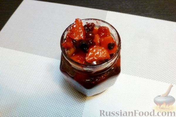 Варенье из айвы и клюквы