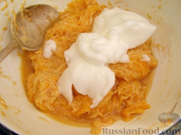 Оладьи из картофеля и тыквы