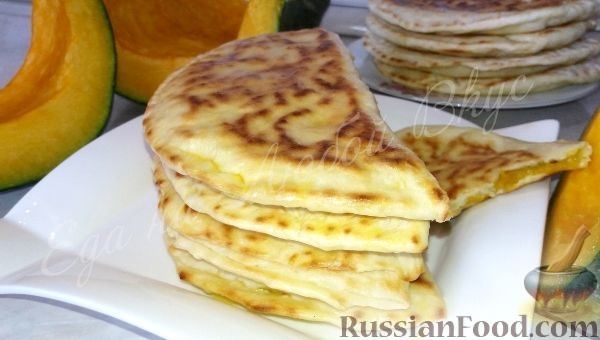 Лепешки на кефире (хингалш)